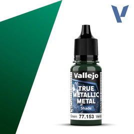 Vallejo True Metallic (Shade) Beetle Green 18ml 77.153
