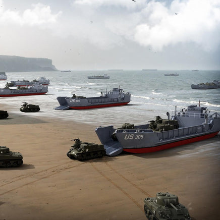 1/350 Black Cat Models Landing Craft Tank LCT (5) Resin Model Kit 350002