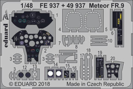 1/48 Eduard Meteor FR.9 for AIRFIX FE937
