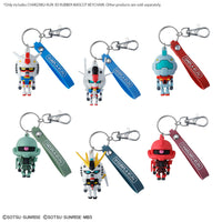 Bandai CharZaku-Kun 3D Rubber Mascot Keychain 2777891
