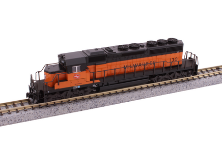 N Kato EMD SD40-2 (Early) Milwaukee Road (Hiawatha Logo) #130 Analog/DC 176-4825