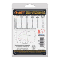 Quest Q-Jet D16-6FJ Black Max Complete 2-Motor Launch Pack - Q6121
