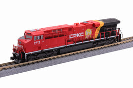 N Kato GE ES44AC CPKC #9375 w/Pre-Installed DCC 176-8957