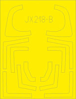 1/32 Eduard Paint Mask for TRUMPETER MiG-29UB TFace JX218