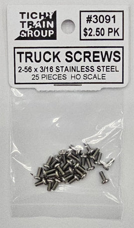 HO Tichy Train Truck Screws 3091