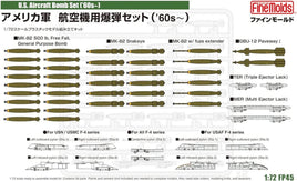 1/72 Fine Molds US Aircraft Bomb Set (1960S) Plastic Model Kit FP45