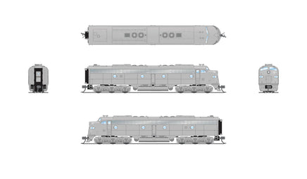 N Broadway Ltd EMD E8A Unpainted Paragon4 Sound/DC/DCC 8829