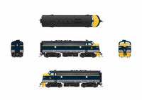 HO Broadway Ltd EMD F3A C&O 8016 Restored Blue/Gray/Yellow for SBVR Paragon4 Sound/DC/DCC 9660