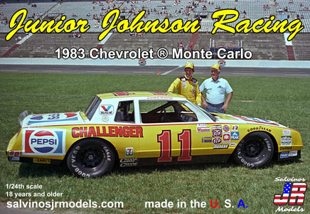 1/24 Salvino Junior Johnson Racing 1983 Monte Carlo Driven by Darrell Waltrip 31247