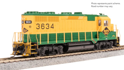 HO Broadway Ltd EMD GP35 RDG 3634 Yellow & Green Paragon4 Sound/DCC/DC 8929 - MPM Hobbies