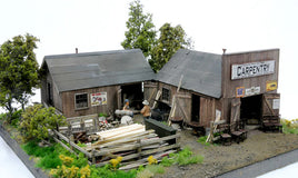 HO Banta Modelworks Black Smith/ Carpentry Annex #2126