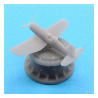 1/700 Black Cat Models Vought Corsair F4U, unfolded wings AC700032a