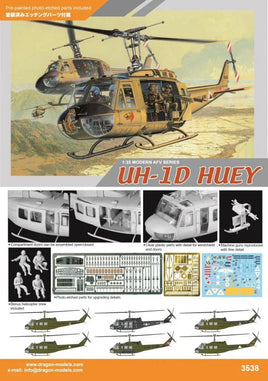 1/35 Dragon Model Bell UH-1D Huey 3538