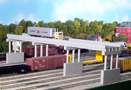 HO Rix Products Modern 150′ Highway Overpass with Piers 628-0113 - MPM Hobbies