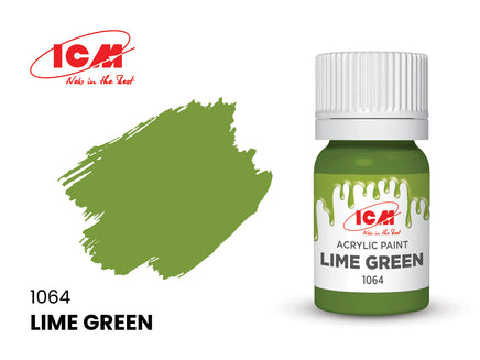 ICM Acrylic Paint Lime Green (12ml) 1064