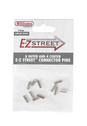 O Williams E-Z Street Connector Pins (8 Outer & 4 Center) 00269