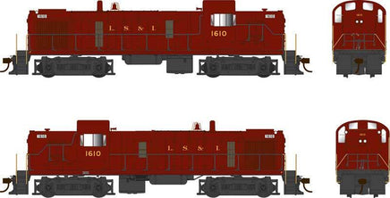 HO Bowser ALCo RS-3 PH III LS&I Maroon #1610 w/DCC & Sound 25206