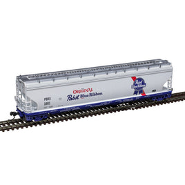 N Atlas ACF 5748 Centerflow Covered Hopper Pabst Blue Ribbon #1899 - 50006993