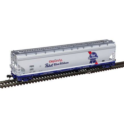 N Atlas ACF 5748 Centerflow Covered Hopper Pabst Blue Ribbon #1899 - 50006993
