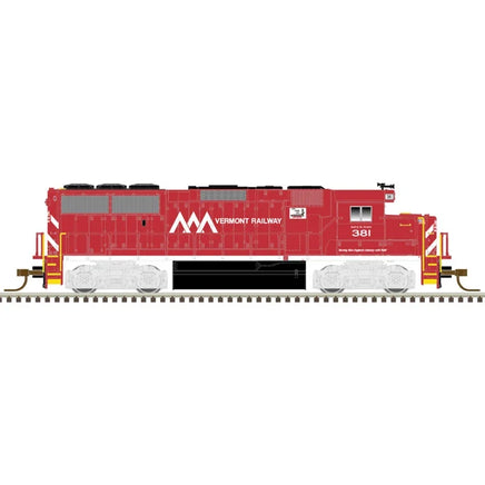 N Atlas GP60 Locomotive Gold - Vermont Railway #381 - 40004931 - MPM Hobbies