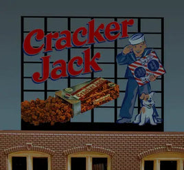 O/HO Miller Engineering Large Cracker Jack Billboard 88-0101 - MPM Hobbies