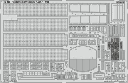 1/35 Eduard Panzerkampfwagen IV Ausf.F 36459
