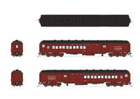 HO Broadway Ltd ATSF Coach-Baggage Combine #2403 Mineral Red with White 9110 - MPM Hobbies