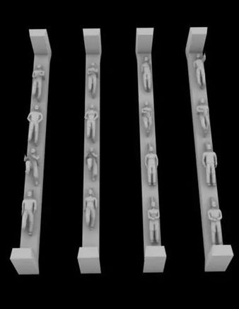 1/350 Green Strawberry Figures B1350015