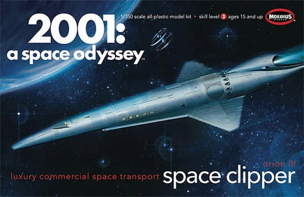 1/350 Moebius 2001: A Space Odyssey Space Clipper Orion III 2001-12 - MPM Hobbies