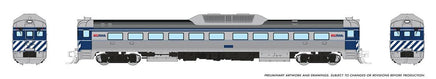 N Rapido Budd RDC-1 (Ph 2) (DC/DCC/Sound): BC Rail - Blue 516505