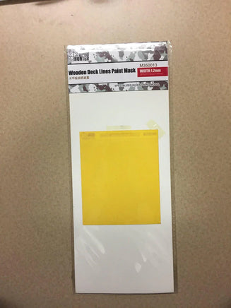 1/350 Flyhawk Mask 1.2mm Wooden Deck Lines Paint Mask (95X120) M350013