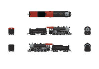 HO Broadway Ltd 2-8-0 Consolidation NP 1252 Paragon4 Sound/DC/DCC Smoke 8739