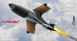 1/72 ModelCollect German WWII aircraft weapon set, (X-4 x10)(SC1000 x4) 72216