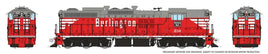 HO Rapido EMD SD9 (DC/DCC/Sound): Burlington (C&S): #834 - 50623