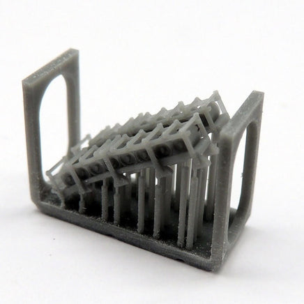 1/350 Black Cat Models MK.3 MOD.0 Release Track for MK.7 Depth Charges + Stowage Tracks (X2) AC350031E