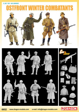 1/35 Dragon Model Ostfront Winter Combatants 1942-43 6652