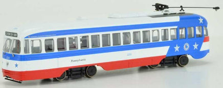 HO Bowser PCC Streetcars BiCentennial Penna Car #2251 w/DCC & Sound 12928