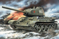 1/72 Uni Model Tank T-34/85 with D5-T Gun 327
