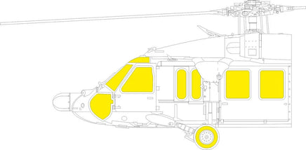1/48 Eduard UH-60A MASK EX1121