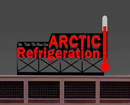 O/HO Miller Engineering Large Artic Refrigeration Billboard 9581 - MPM Hobbies