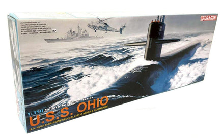 1/350 Dragon Model USS Ohio Submarine Plastic Model Kit 1002