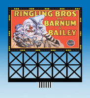 N/HO Miller Engineering Small Circus Billboard 44-2952 - MPM Hobbies