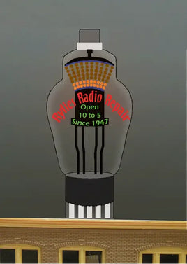 O/HO Miller Engineering Radio Repair Billboard 8881 - MPM Hobbies