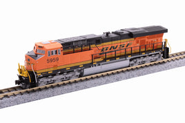 N Kato GE ES44AC BNSF "Swoosh" #8959 w/Pre-Installed DCC 176-8959