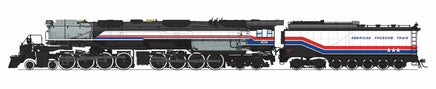 HO Broadway Ltd UP Big Boy 4-8-8-4 #4014 American Freedom Train Fantasy Paint No-Sound/DCC-Ready 9528 - MPM Hobbies