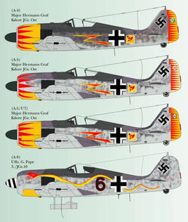 1/48 Lifelike Decals Fw 190 p-3 48-032