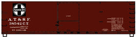 HO Accurail Atchison Topeka & Santa Fe  40' Double Sheath Wood Boxcar - 81781