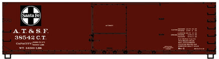 HO Accurail Atchison Topeka & Santa Fe  40' Double Sheath Wood Boxcar - 81781