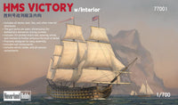 1/700 Neverland Hobby HMS Victory Sailing Ship w/Interior Plastic Model Kit 77001