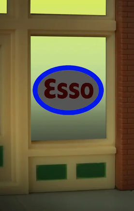 O/HO Miller Engineering Esso Window Sign 9030 - MPM Hobbies